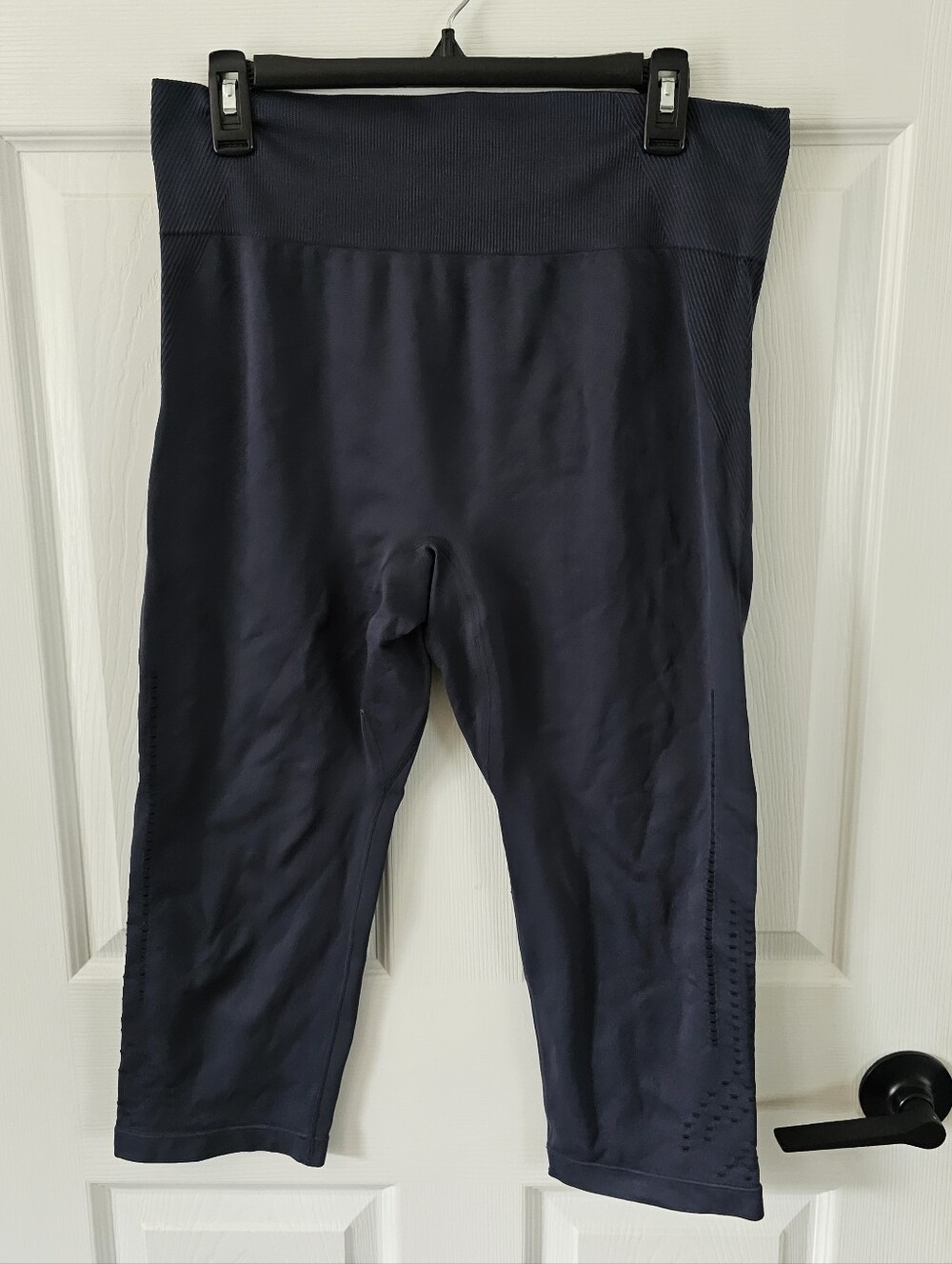 Livi Lane Bryant high-rise seamless capri leggings size 18/20 blue plus size